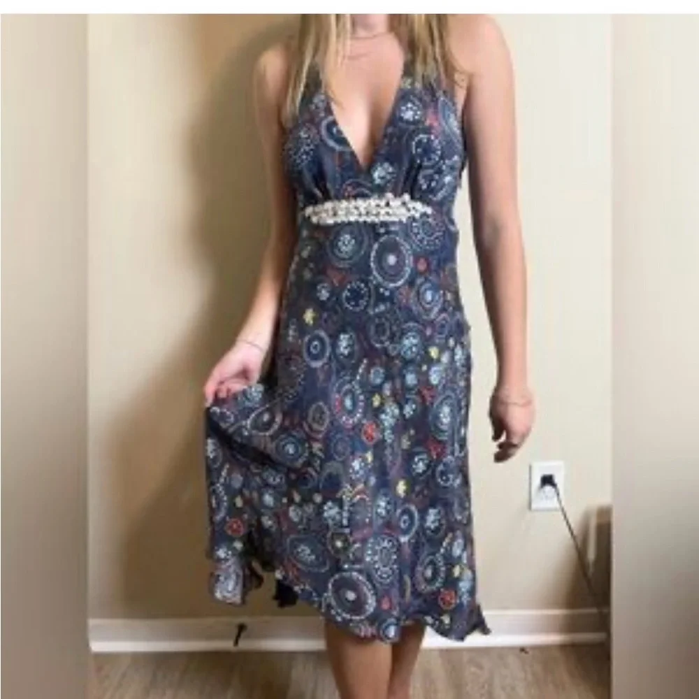 To the Max silk halter Dress - Picture 1 of 12